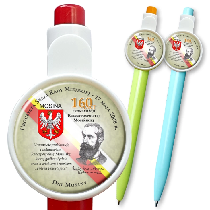 przypinka długopis Uroczysta Sesja Rady Miejskiej