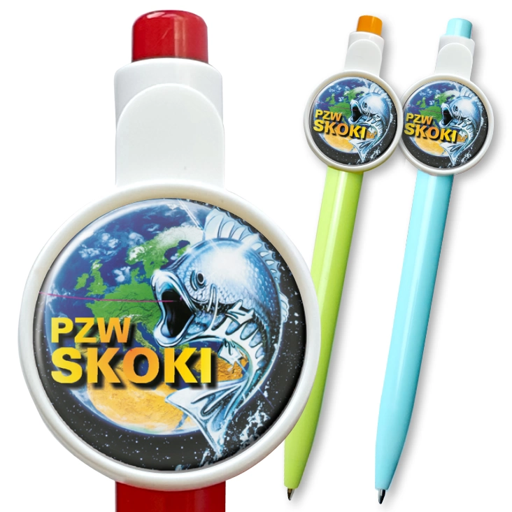przypinka długopis Wędkarskie Zawody Spławikowe 2004