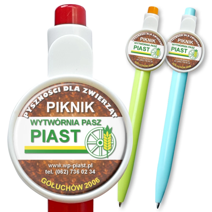 przypinka długopis Wytwórnia pasz Piast