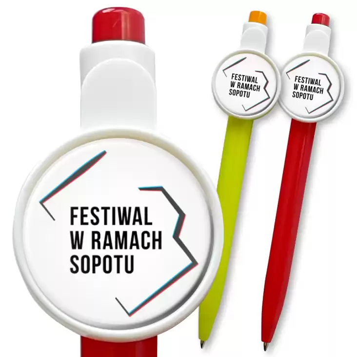 przypinka długopis Festiwal w ramach Sopotu
