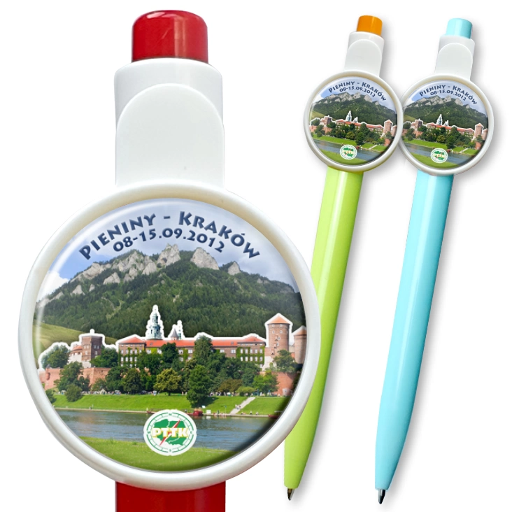 przypinka długopis Pieniny - Kraków
