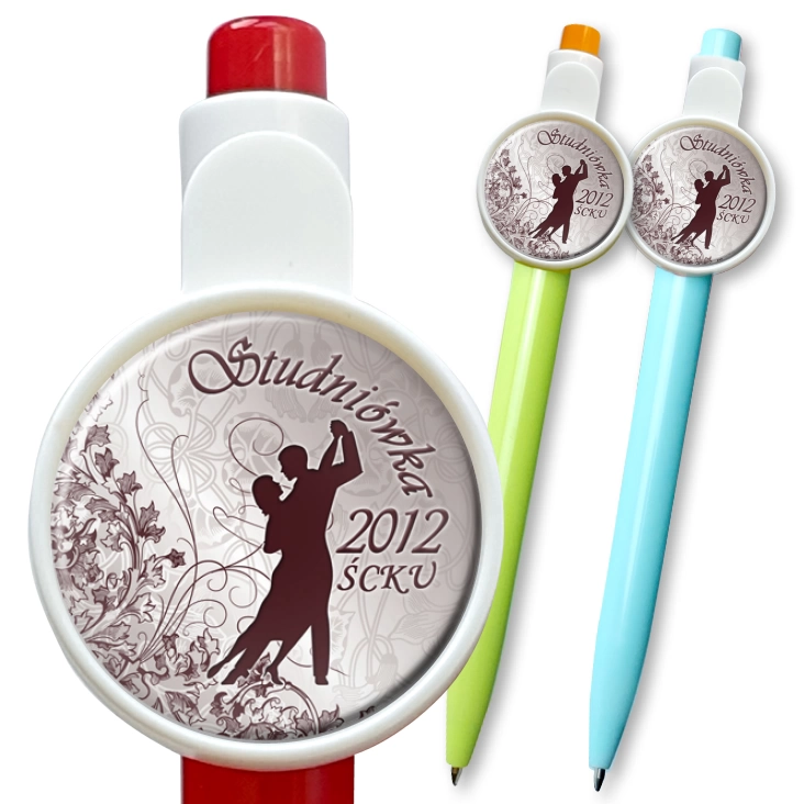 przypinka długopis Studniówka 2012 - ŚCKU
