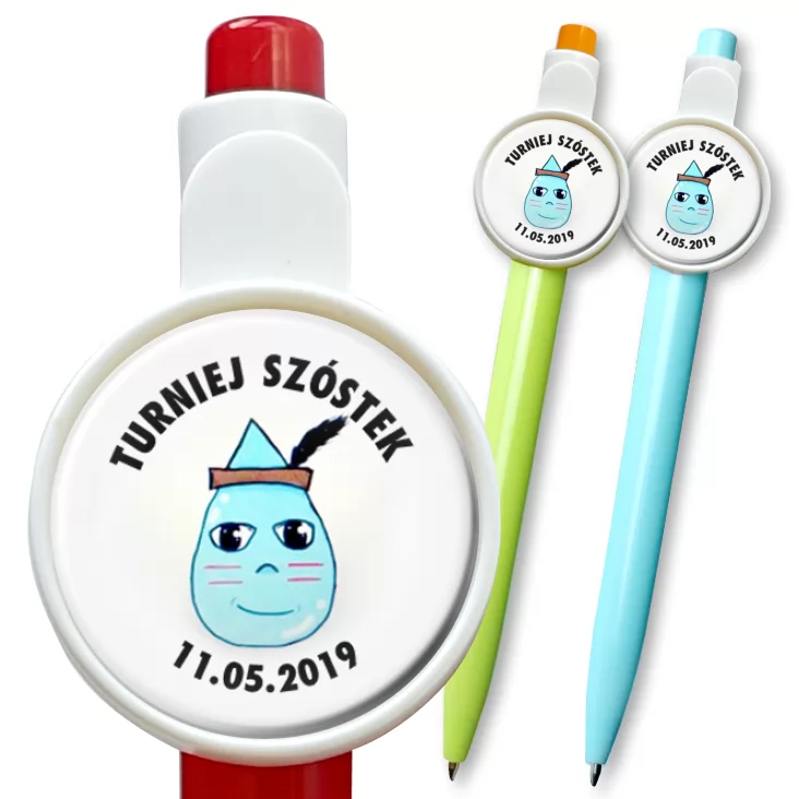 przypinka długopis Turniej szóstek