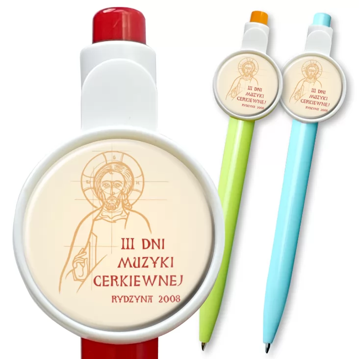 przypinka długopis Dni Muzyki Cerkiewnej Rydzyna
