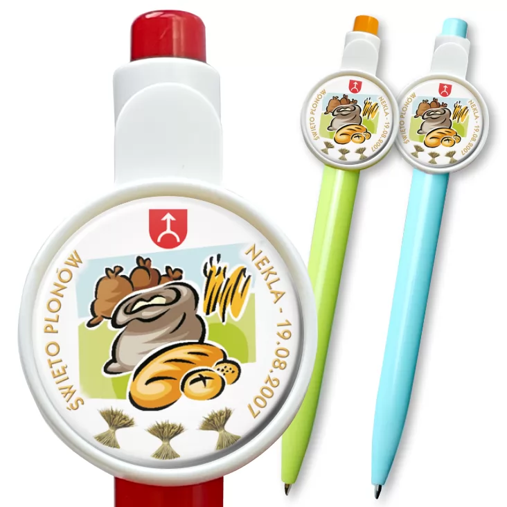 przypinka długopis Dożynki Gminne Nekla 2007