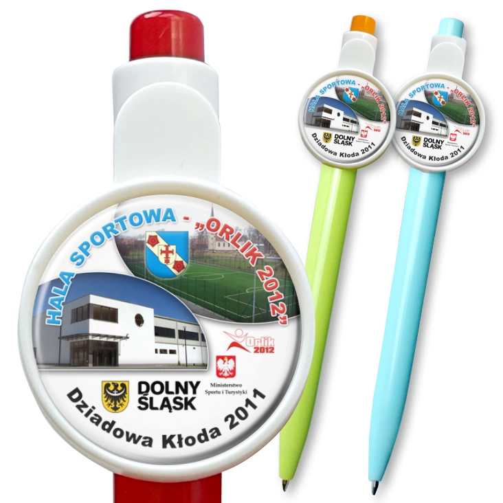 przypinka długopis Dziadowa Kłoda 2011