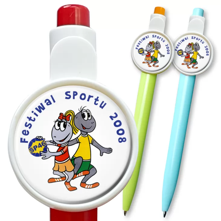 przypinka długopis Festiwal Sportu SP 46