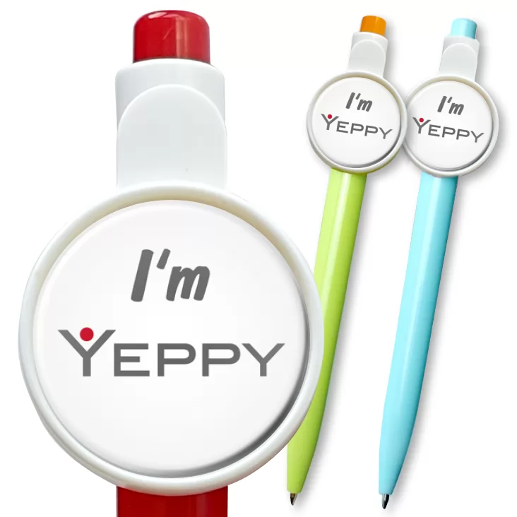 przypinka długopis I`m Yeppy