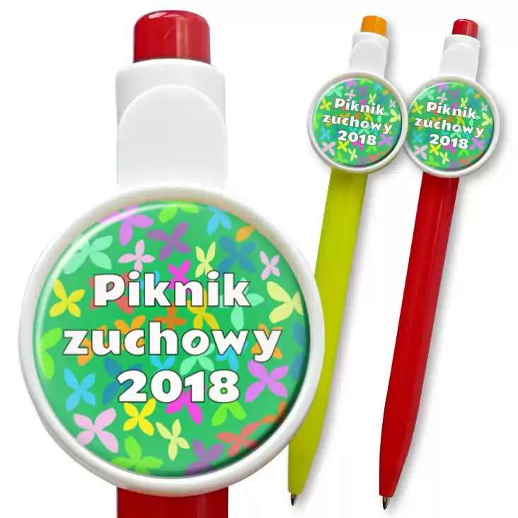 przypinka długopis Piknik Zuchowy 2018