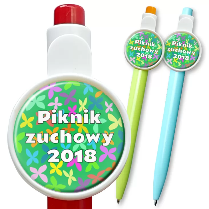 przypinka długopis Piknik Zuchowy 2018