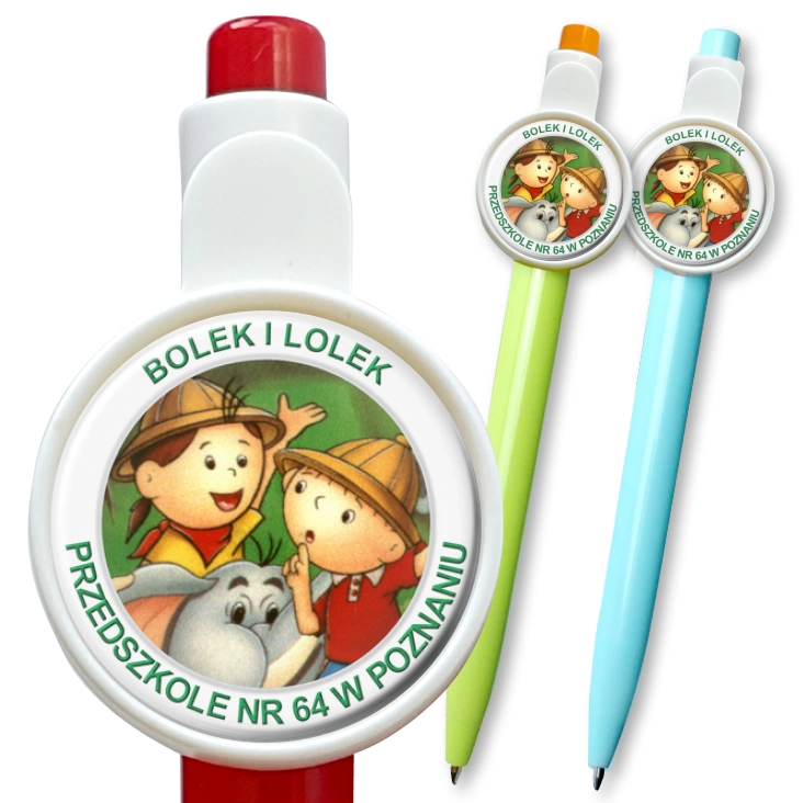 przypinka długopis Przedszkole nr 64 w Poznaniu