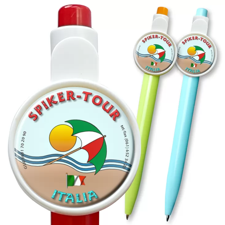 przypinka długopis Spiker-Tour Italia