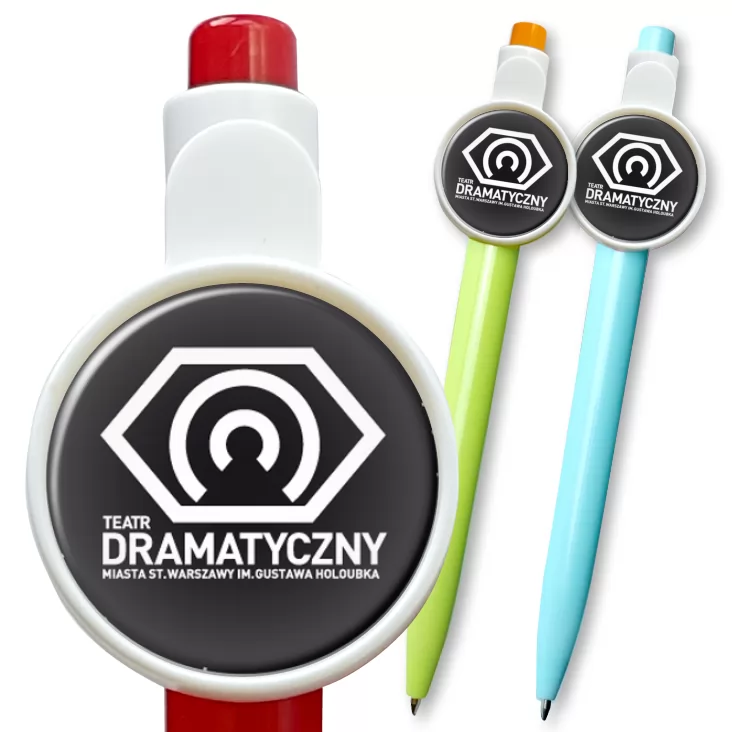 przypinka długopis Teatr Dramatyczny Warszawa