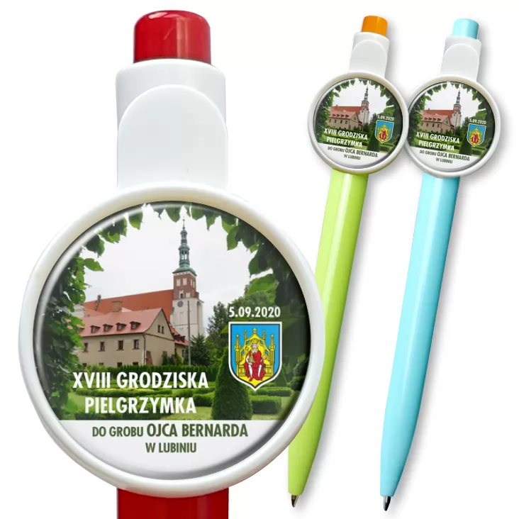 przypinka długopis XVIII Pielgrzymka do Grobu Ojca Bernarda