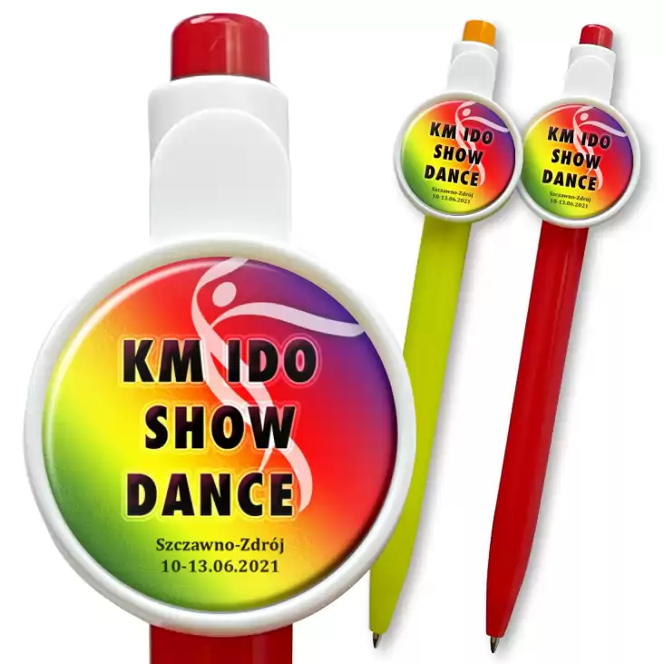 przypinka długopis KM IDO Show Dance 2021