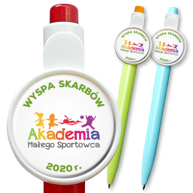 przypinka długopis Wyspa skarbów 2020
