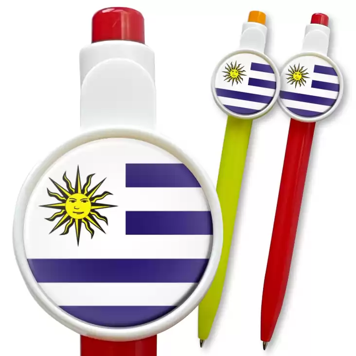 przypinka długopis uruguay
