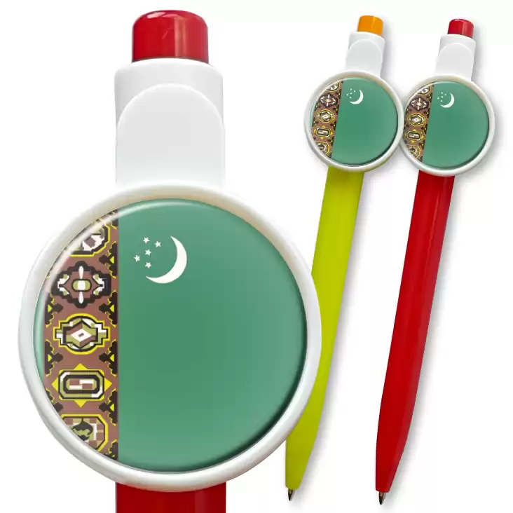 przypinka długopis turkmnst