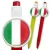 Przypinka długopis Flaga Włochy