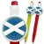 Przypinka długopis Flaga Szkocja