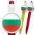 Przypinka długopis Flaga Bułgaria