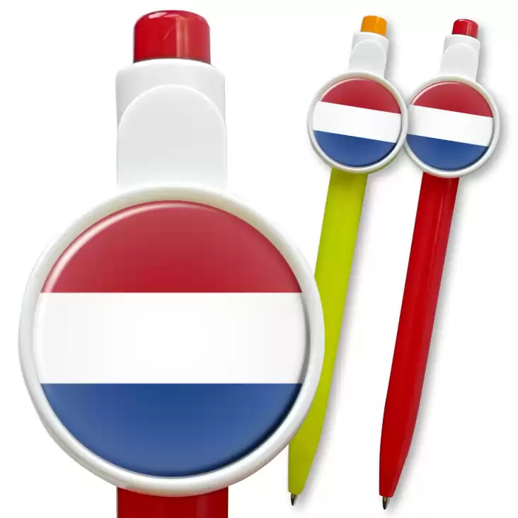 przypinka długopis Flaga Holandia