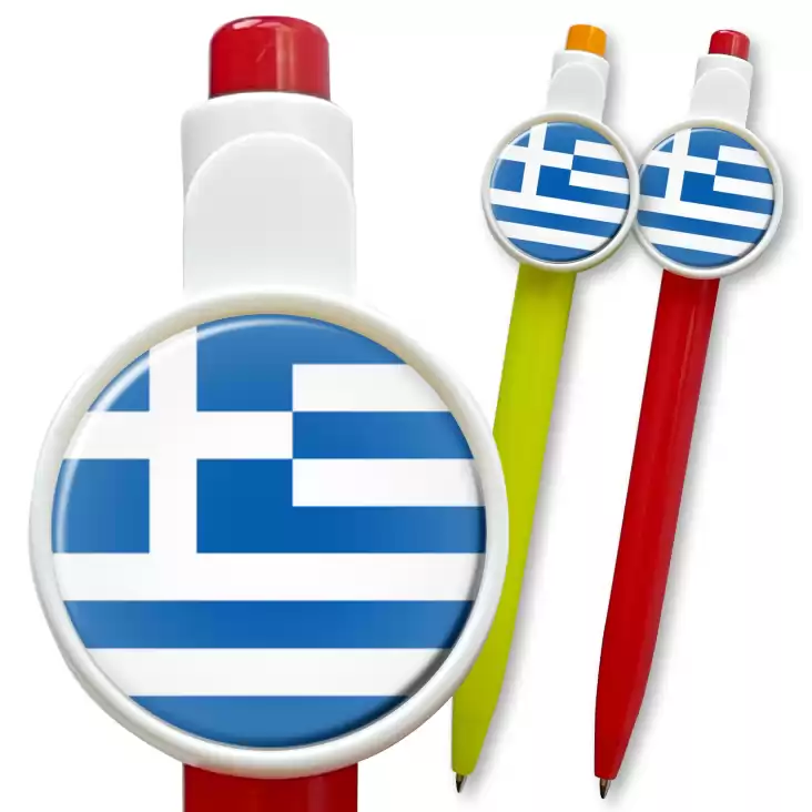 przypinka długopis Flaga Grecja