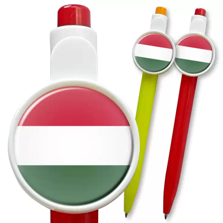 przypinka długopis Flaga Węgry