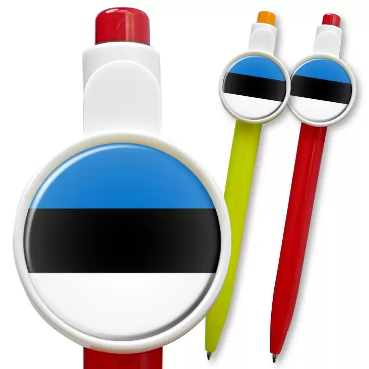 przypinka długopis Flaga Estonia