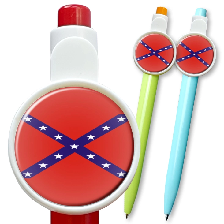 przypinka długopis batlflag