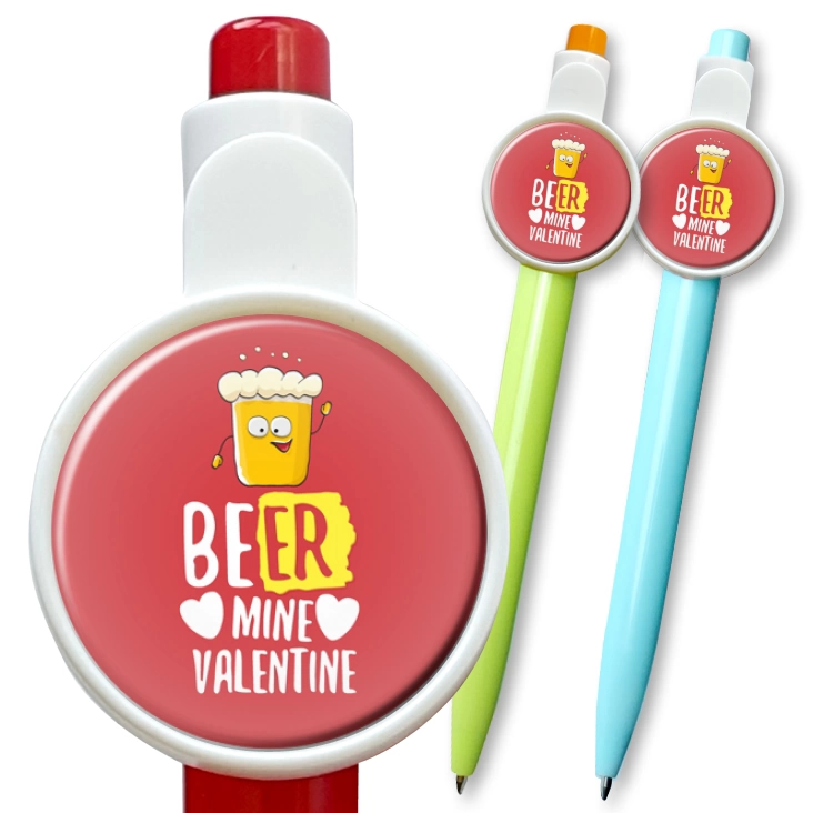 przypinka długopis Beer mine Valentine