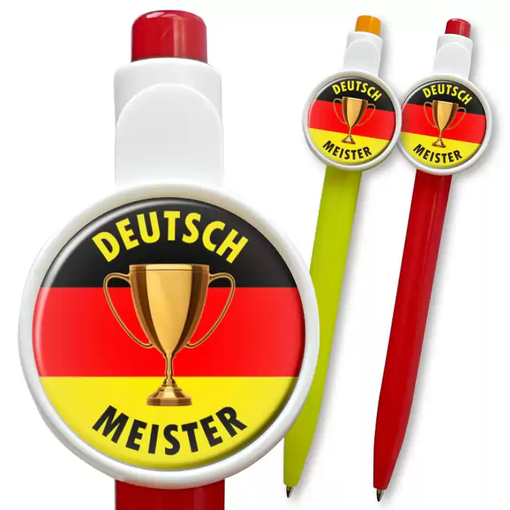 przypinka długopis Deutsch Meister
