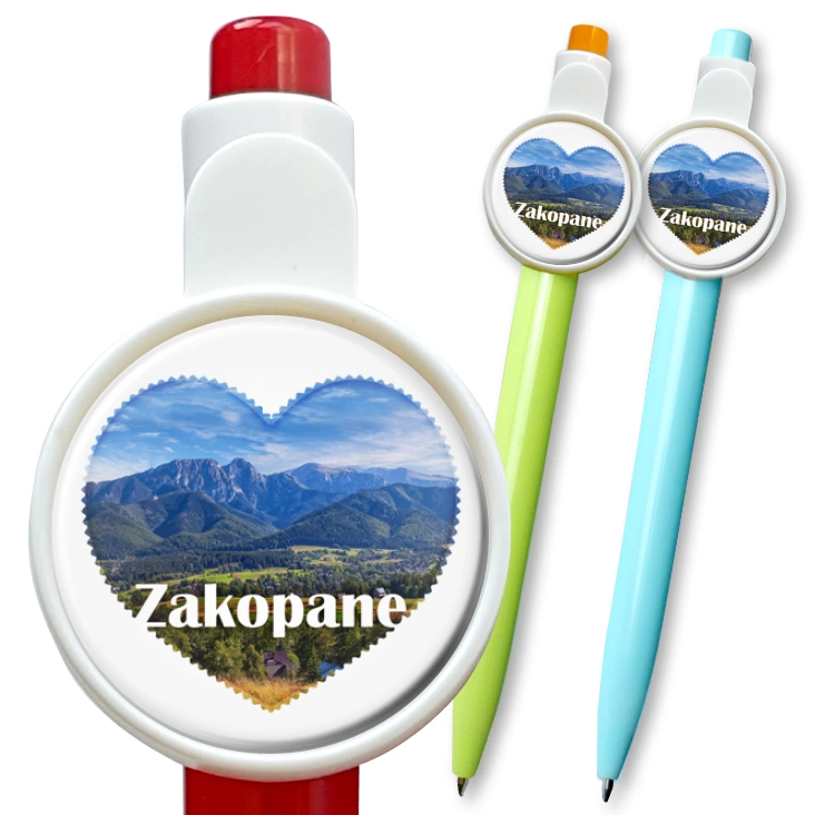 przypinka długopis Zakopane