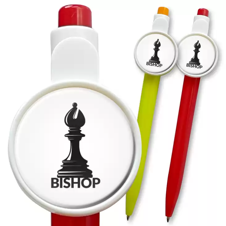 przypinka długopis Bishop