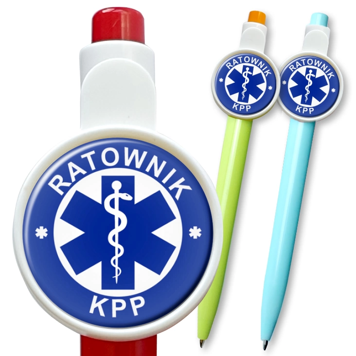 przypinka długopis Ratownik KPP