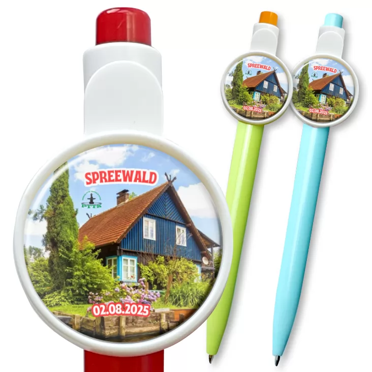 przypinka długopis Spreewald w sierpniu PTTK Nysa