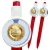 Przypinka długopis Uczeń na medal na niebieskim tle