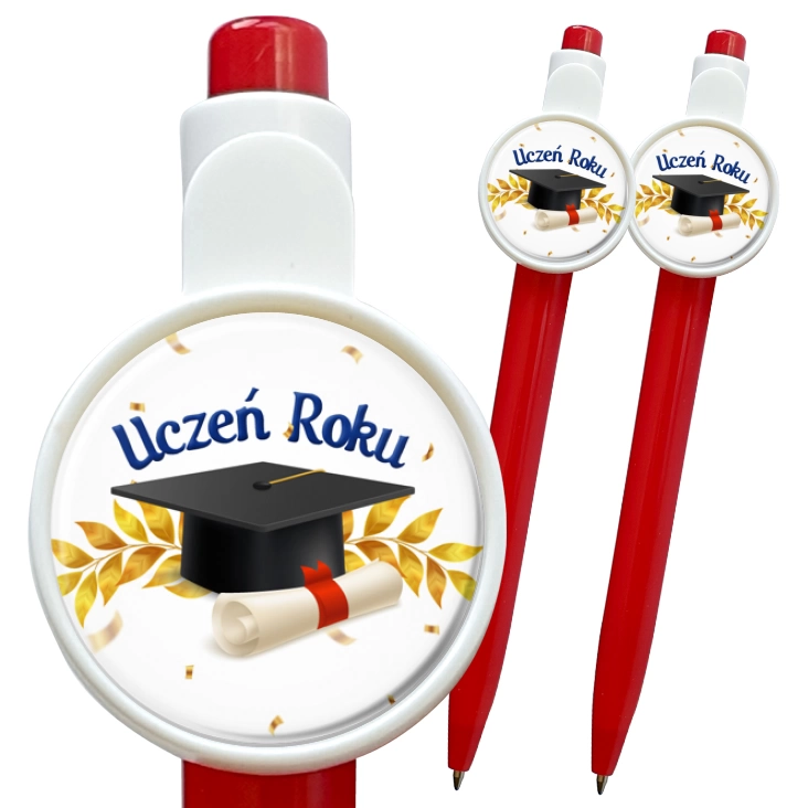 przypinka długopis Uczeń Roku