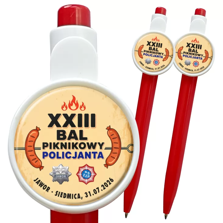 przypinka długopis XXIII Bal Piknikowy Policjanta