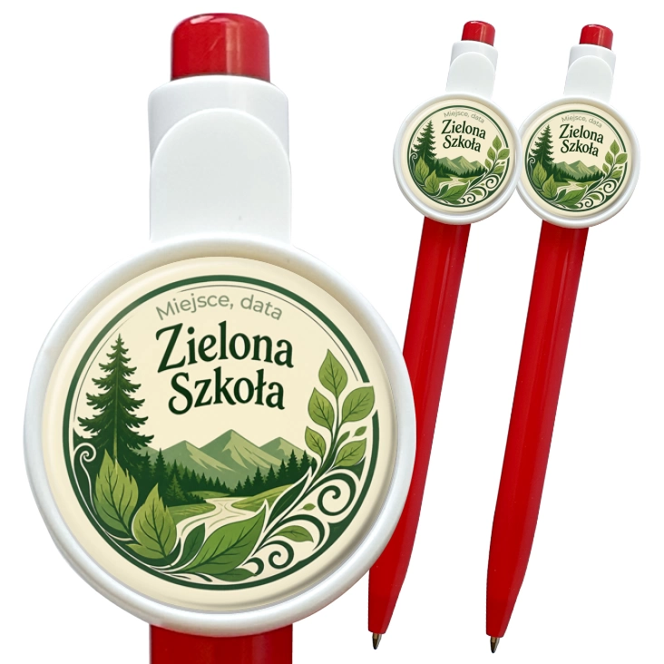 przypinka długopis Zielona Szkoła