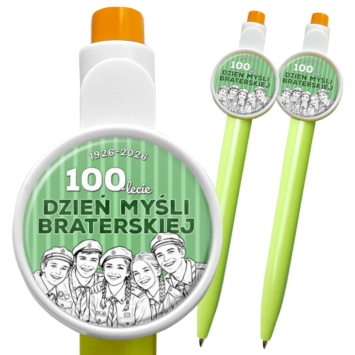 przypinka długopis 100-lecie DMB