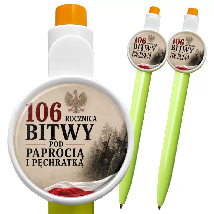 przypinka długopis 106. rocznica Bitwy pod Paprocią
