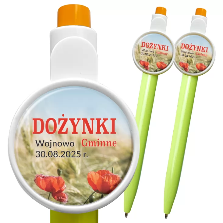 przypinka długopis Dożynki Gminne Wojnowo 2025