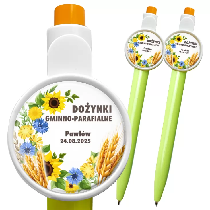 przypinka długopis Dożynki Gminno-Parafialne Pawłów 2025