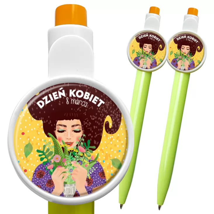 przypinka długopis Dzień Kobiet 8 marca