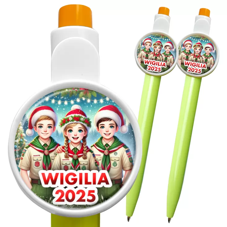 przypinka długopis Harcerska wigilia