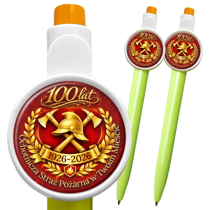przypinka długopis Ochotnicza Straż Pożarna w Twoim Mieście