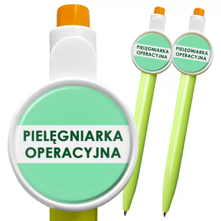 przypinka długopis Pielęgniarka operacyjna