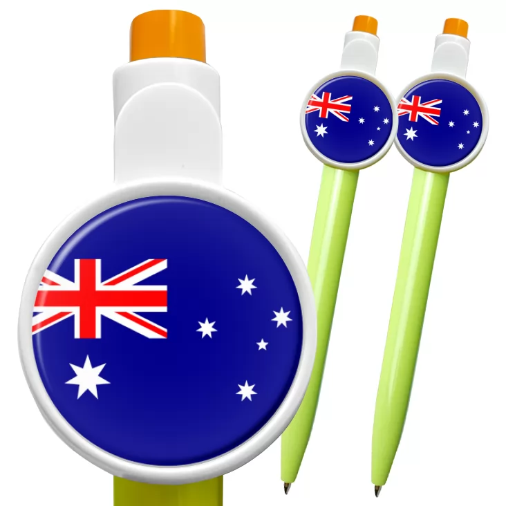przypinka długopis Australia