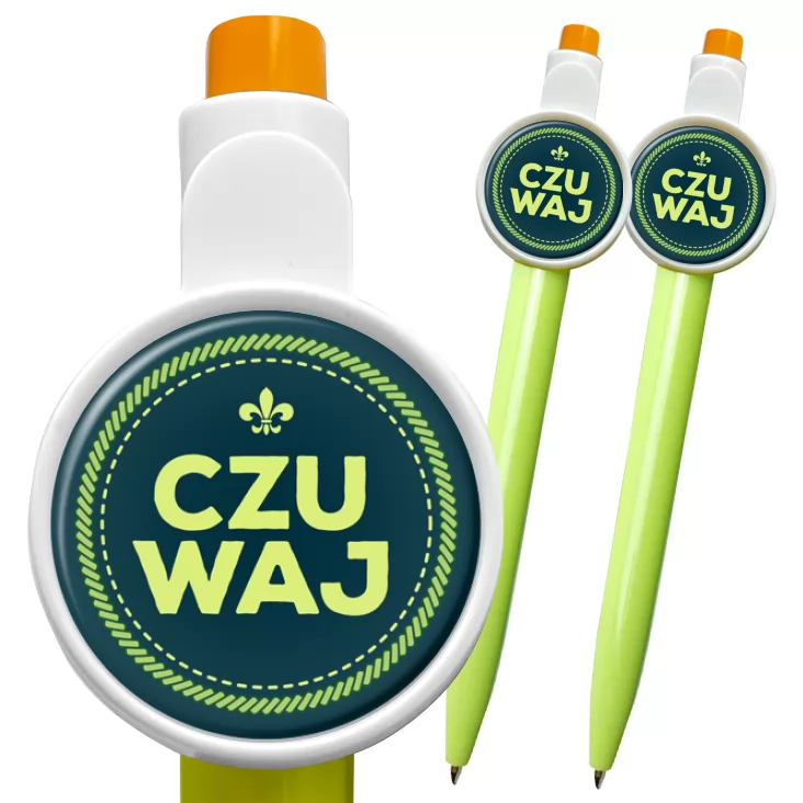 przypinka długopis Czuwaj